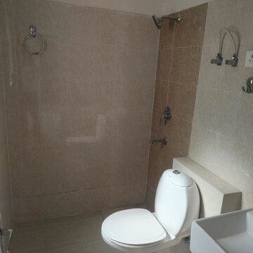 Bathroom in 2 BHK Apartment at Veeshal City 15, Shahjahanpur – for Rent