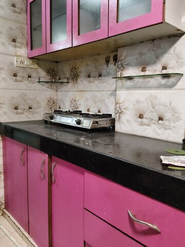 Kitchen in 1 RK Apartment at Krishna Galaxy Santacruz, Santacruz East – for Rent