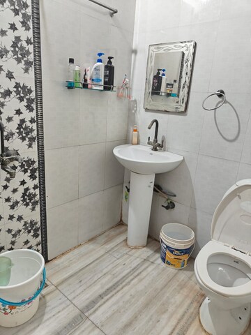 Bathroom in 4 BHK Independent House at Laxman Vihar – for Sale