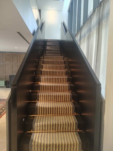 Staircase in 5 BHK Villa at Embassy Boulevard, Yelahanka – for Rent