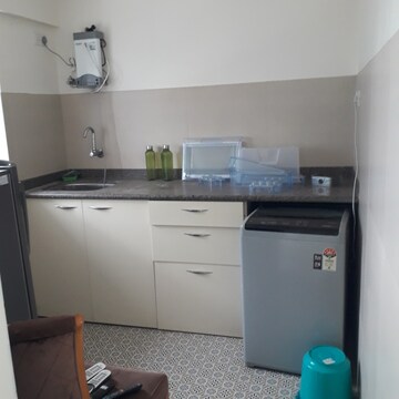 Kitchen in 1 BHK Apartment at Mint Magna Apartment, Parel – for Rent