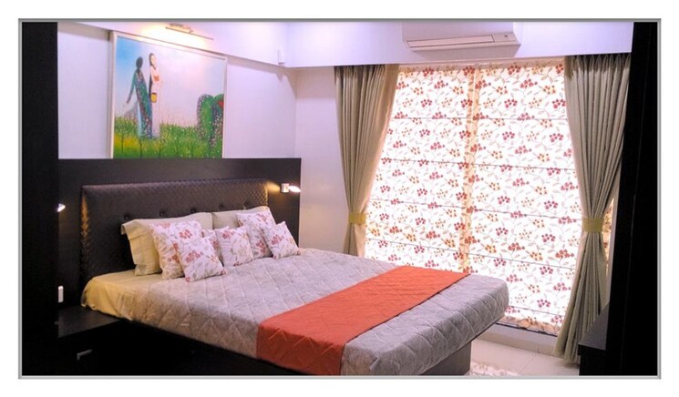Bedroom, rohan-mithila 3 Bedroom 1650 Sq.Ft. Apartment In Viman Nagar Pune 8873735