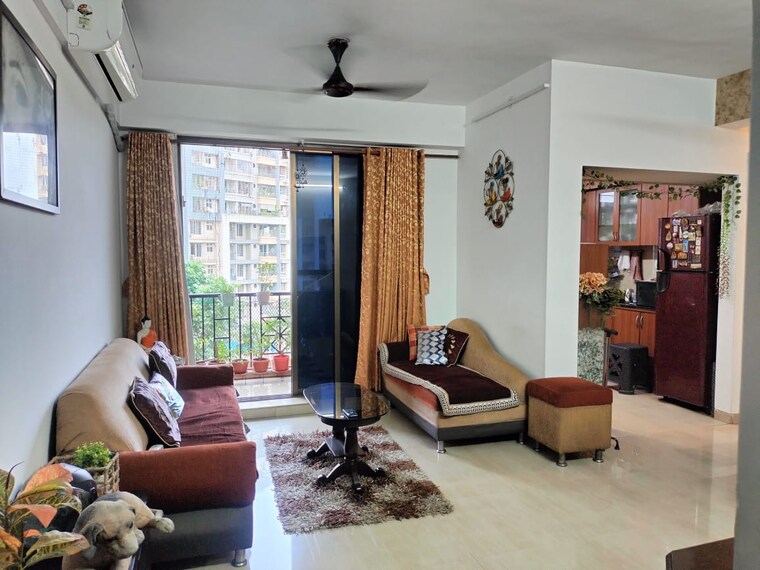 Living Room, vijay-annex-32 3 Bedroom 925 Sq.Ft. Apartment In Waghbil Thane 8873886