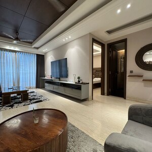 Living Room in 3.5 BHK Builder Floor at Greater Kailash I – for Sale