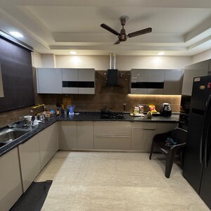 Kitchen in 3.5 BHK Builder Floor at Greater Kailash I – for Sale