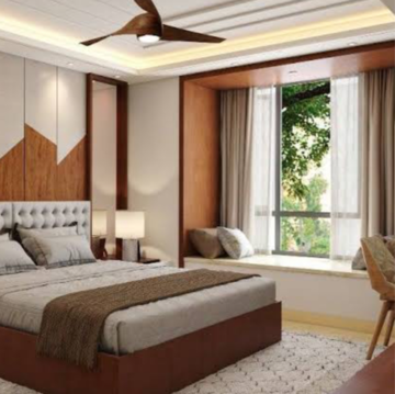Bedroom in 3 BHK Apartment at Central Park Flower Valley Aqua Front Towers, Sohna Sector 33 – for Rent