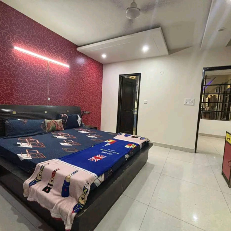 Bedroom, malviya nagar 3 Bedroom 1800 Sq.Ft. Builder Floor In Malviya Nagar Delhi 8873939