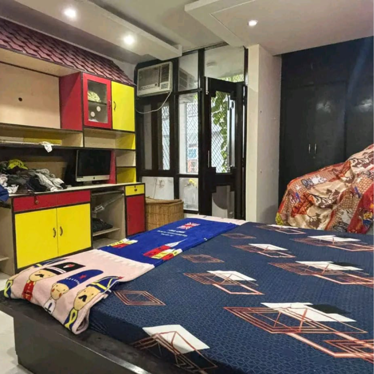 Bedroom, malviya nagar 3 Bedroom 1800 Sq.Ft. Builder Floor In Malviya Nagar Delhi 8873939