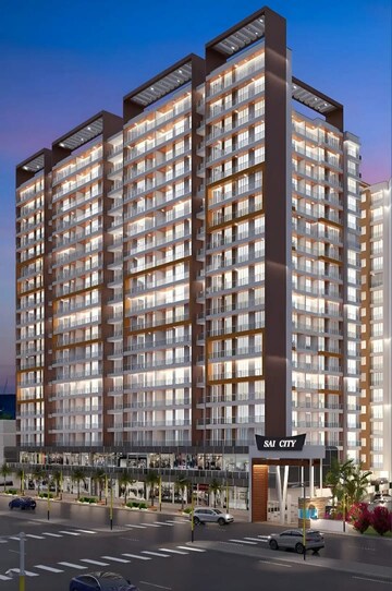 1 BHK Apartment – Exterior View View at Om Sai City Dombivli, Nilje Gaon - for Sale