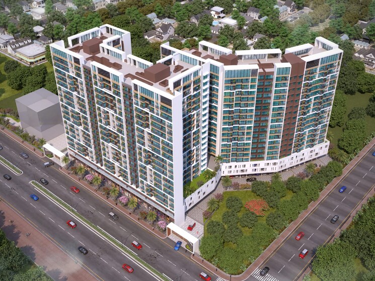 Exterior View, om-sai-city-dombivli 1 Bedroom 440 Sq.Ft. Apartment In Nilje Gaon Thane 8873895