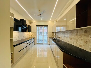Kitchen in 4 BHK Builder Floor at Green Fields Colony – for Sale