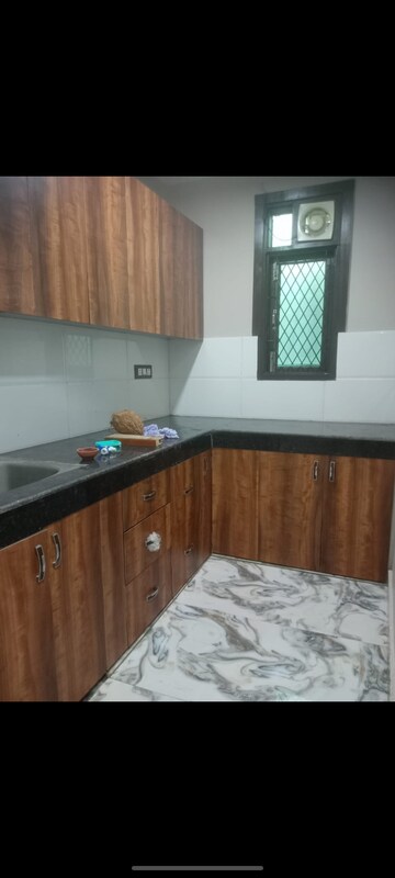Kitchen in 2 BHK Builder Floor at Malviya Nagar – for Rent