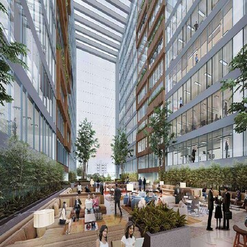  Office Space – Exterior View View at Nehrunagar - for Rent