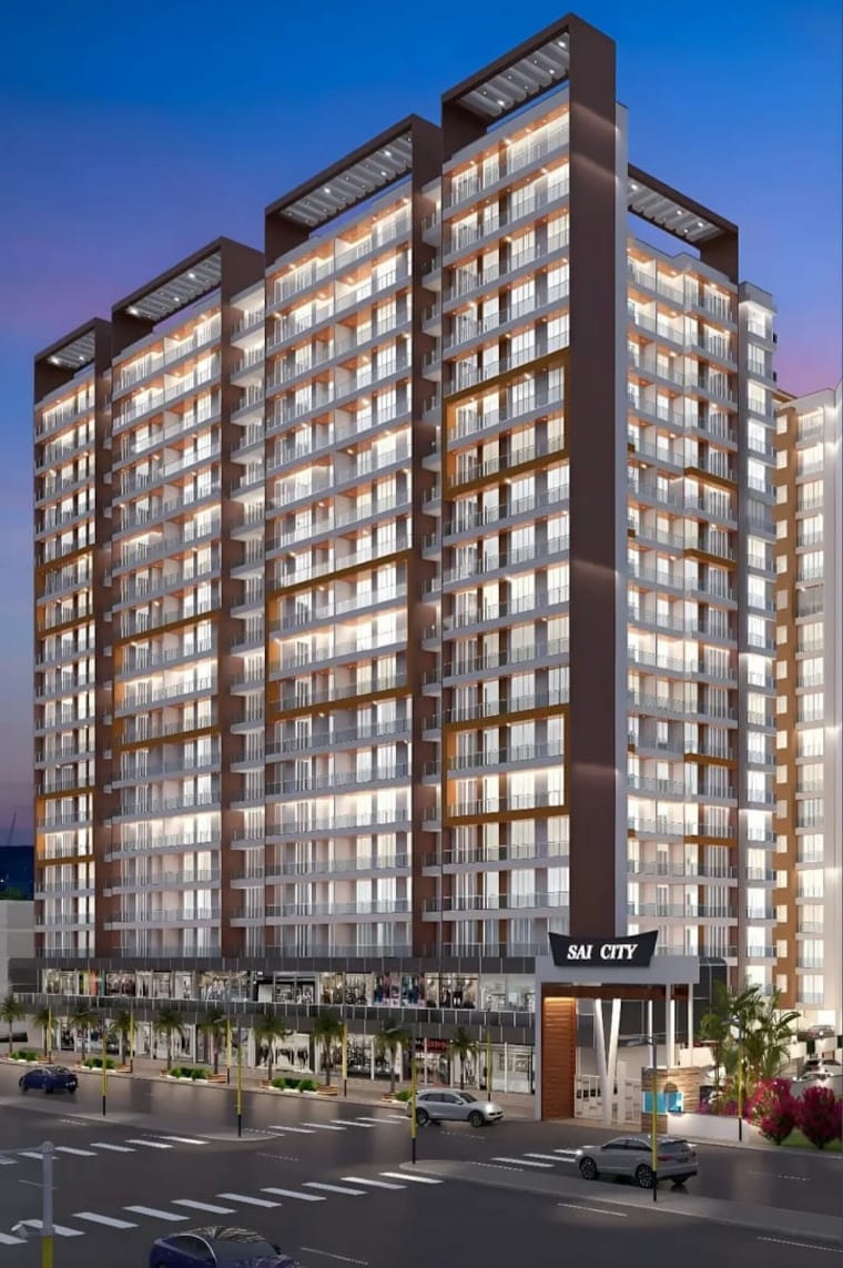 Exterior View, om-sai-city-dombivli 2 Bedroom 575 Sq.Ft. Apartment In Nilje Gaon Thane 8873948