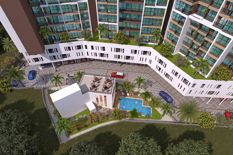 Master Plan, om-sai-city-dombivli 2 Bedroom 575 Sq.Ft. Apartment In Nilje Gaon Thane 8873948