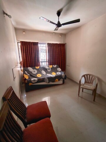 Living Room in 1 BHK Apartment at Priyadarshani CHS, Prabhadevi – for Rent