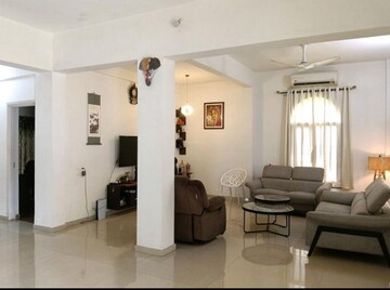 Living Room in 5 BHK Villa at Cosmos Hawaiian Village, Ghodbunder Road – for Rent