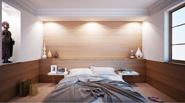 Bedroom in 3 BHK Apartment at Central Park Flower Valley Aqua Front Towers, Sohna Sector 33 – for Rent
