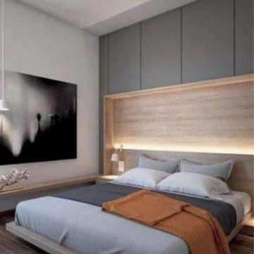 Bedroom in 3 BHK Apartment at Central Park Flower Valley Aqua Front Towers, Sohna Sector 33 – for Rent