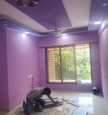 Living Room in 1 BHK Apartment at Bhoomi Acres, Waghbil – for Rent