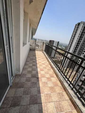 Balcony in 2 BHK Apartment at Prateek Grand City, Siddharth Vihar – for Rent