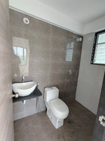 Bathroom in 2 BHK Apartment at Dedge Chaitrangan, Kirkatwadi – for Rent