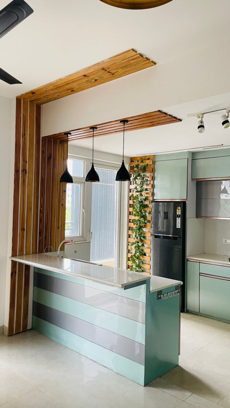 Kitchen, shalimar-belvedere-court 3.5 Bedroom 2200 Sq.Ft. Apartment In Malesemau Lucknow 8874147