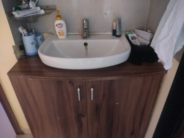 Bathroom in 2 BHK Apartment at Nirman Abhilasha, Lohgaon – for Rent