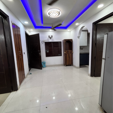Living Room in 2 BHK Builder Floor at Malviya Nagar – for Rent