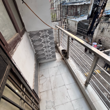Balcony in 2 BHK Builder Floor at Malviya Nagar – for Rent