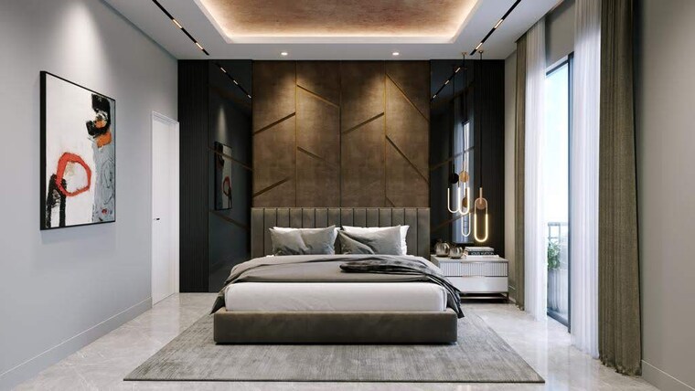 Bedroom, the-century-garden 1 Bedroom 560 Sq.Ft. Apartment In Bhankrota Jaipur 8874251