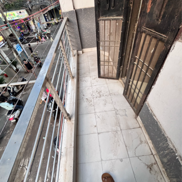 Balcony in 2 BHK Builder Floor at Malviya Nagar – for Rent