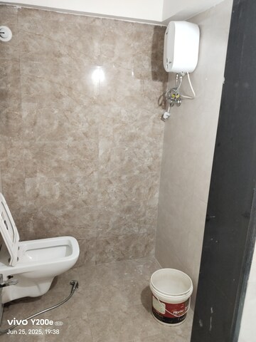 Bathroom in 2 BHK Apartment at Elegant Yashraj Heights, Ghansoli – for Rent