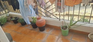 Balcony in 2 BHK Apartment at Nilaya Greens, Raj Nagar Extension – for Sale