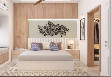 Bedroom in 3 BHK Apartment at Central Park Flower Valley Aqua Front Towers, Sohna Sector 33 – for Rent