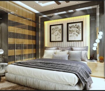 Bedroom in 3 BHK Apartment at Central Park Flower Valley Aqua Front Towers, Sohna Sector 33 – for Rent