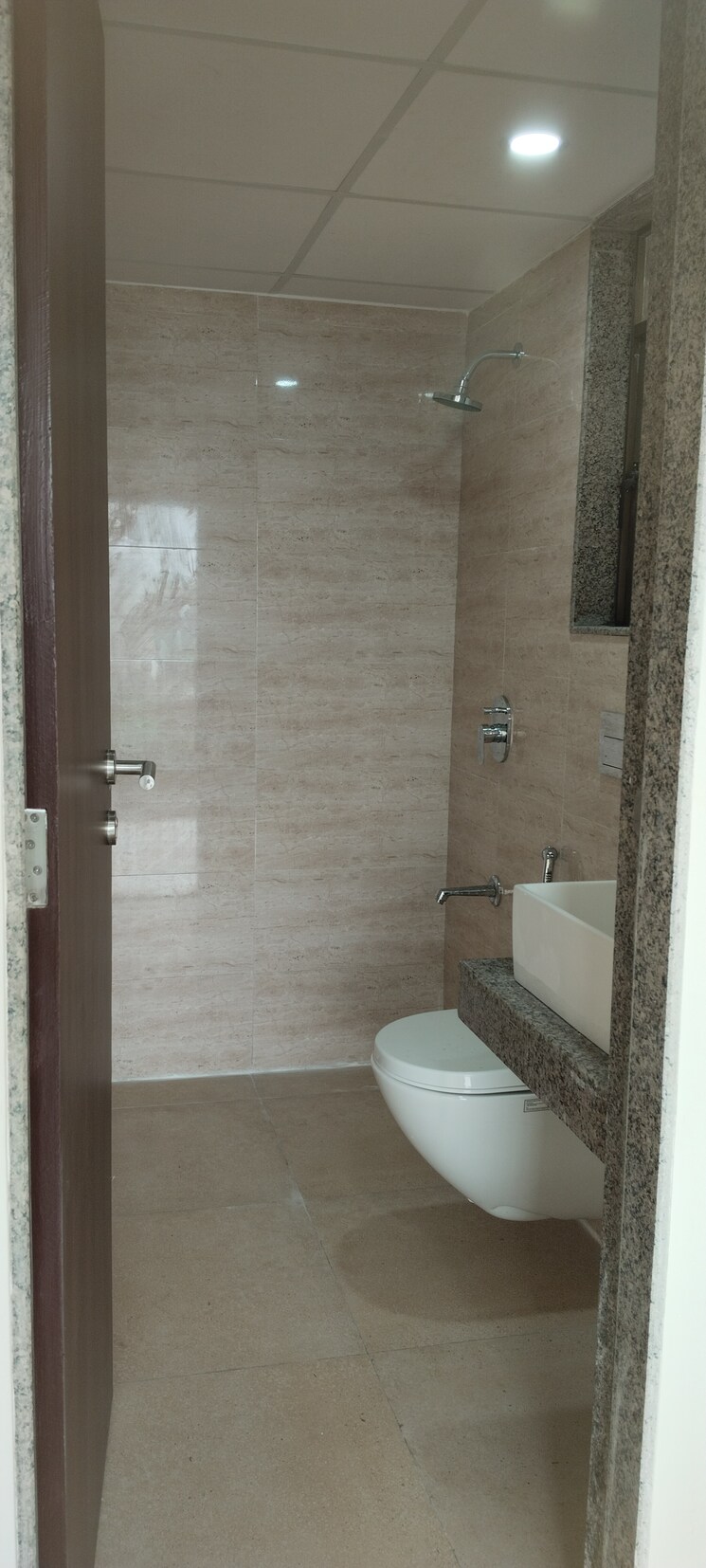 Bathroom, sunteck-maxxworld 3 Bedroom 751 Sq.Ft. Apartment In Tivri Palghar 8874288