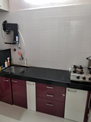 Kitchen in 1 BHK Apartment at HDIL The Nest, Mulund West – for Sale