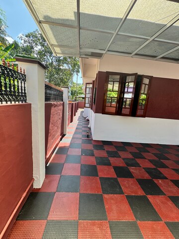 Balcony in 3 BHK Villa at Poojapura – for Sale
