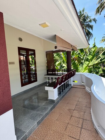 Balcony in 3 BHK Villa at Poojapura – for Sale