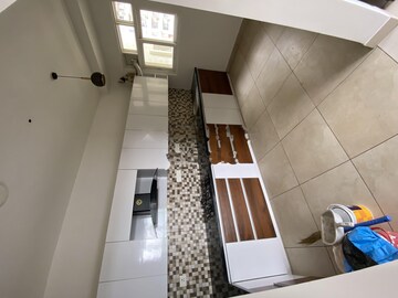 Staircase in 3 BHK Apartment at Prestige Lakeside Habitat Villas, Whitefield – for Rent
