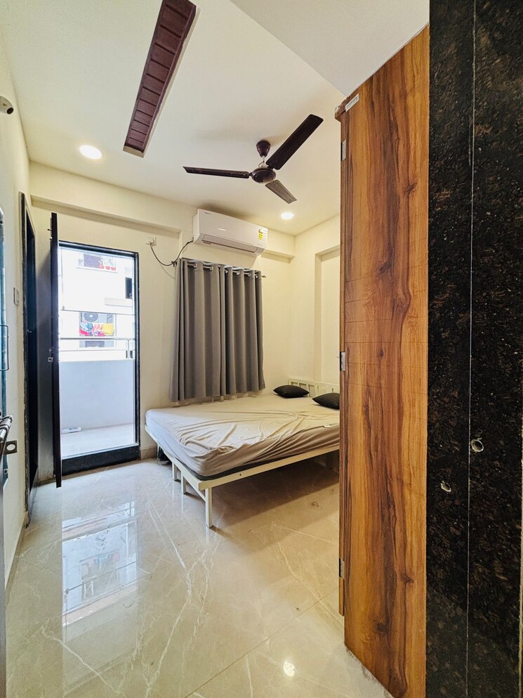 Bedroom, kondapur 1 Bedroom 610 Sq.Ft. Apartment In Kondapur Hyderabad 8874307
