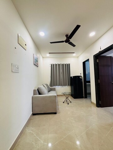 Living Room in 1 BHK Apartment at Kondapur – for Rent