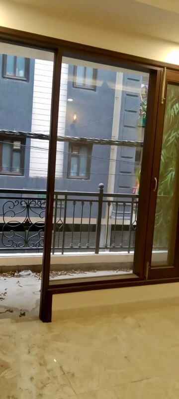 Balcony in 3 BHK Builder Floor at Chattarpur – for Rent