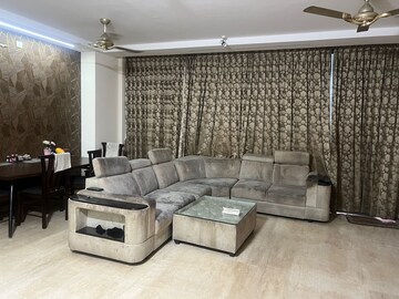 Living Room in 4 BHK Villa at Goyal and Co Alanoville, Hennur – for Sale