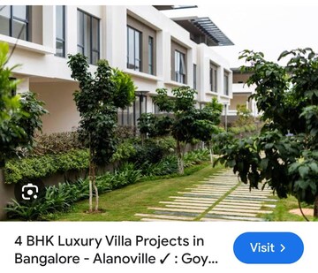 4 BHK Villa – Exterior View View at Goyal and Co Alanoville, Hennur - for Sale