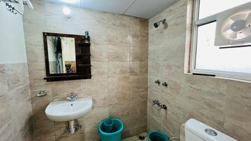 Bathroom in 3 BHK Apartment at Wave Dream Homes, Wave City – for Rent