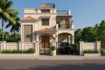 3 BHK Villa – Exterior View View at Bicholim - for Sale