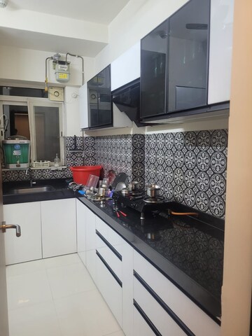 Kitchen in 2 BHK Apartment at Lodha Amara, Kolshet Road – for Rent