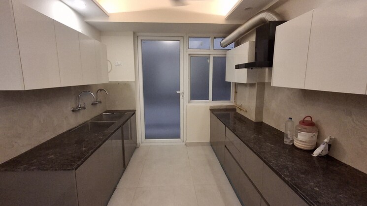 Kitchen, skylar-homes 3 Bedroom 1200 Sq.Ft. Apartment In Patiala Road Zirakpur 8874549